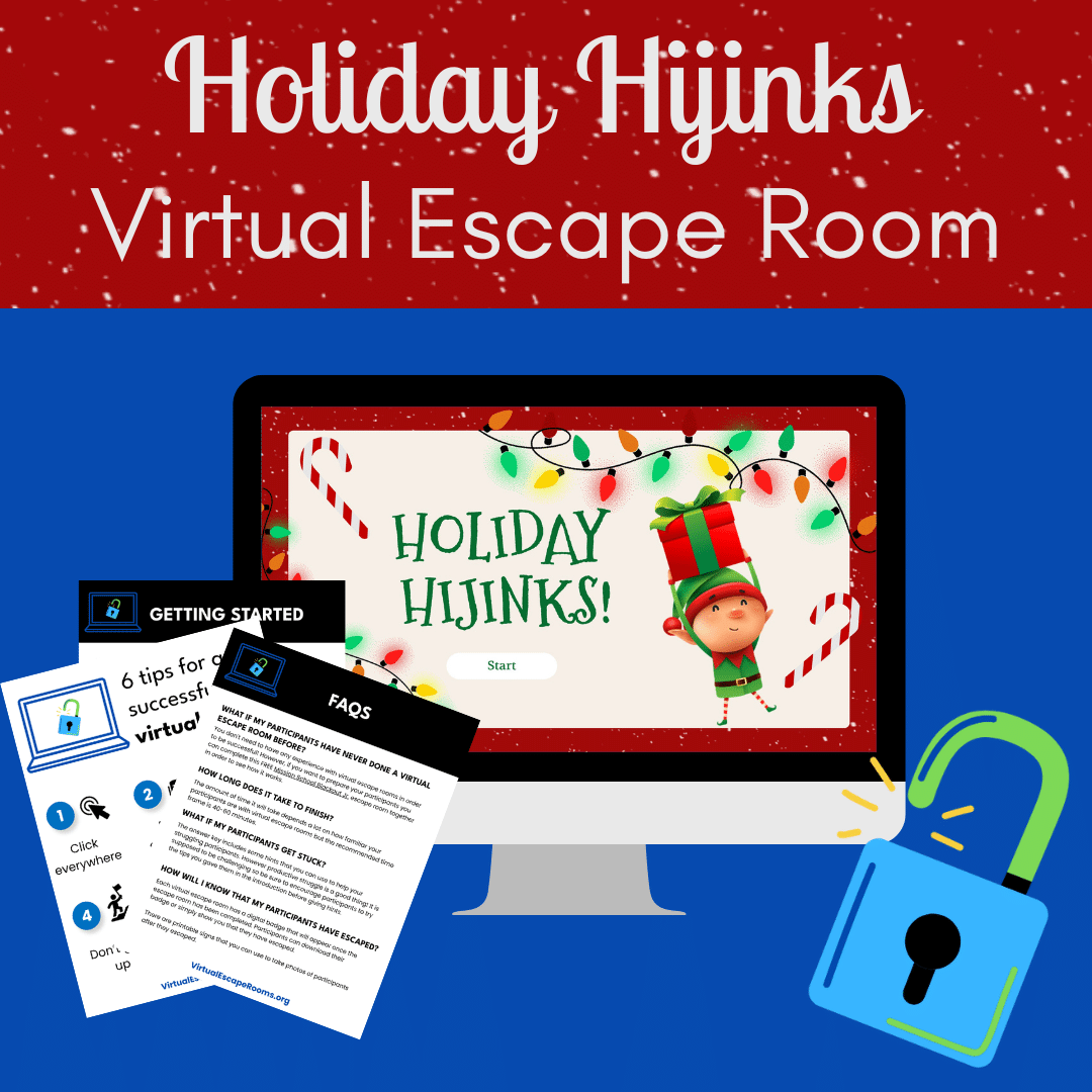 Interactive Christmas themed puzzles | VirtualEscapeRooms